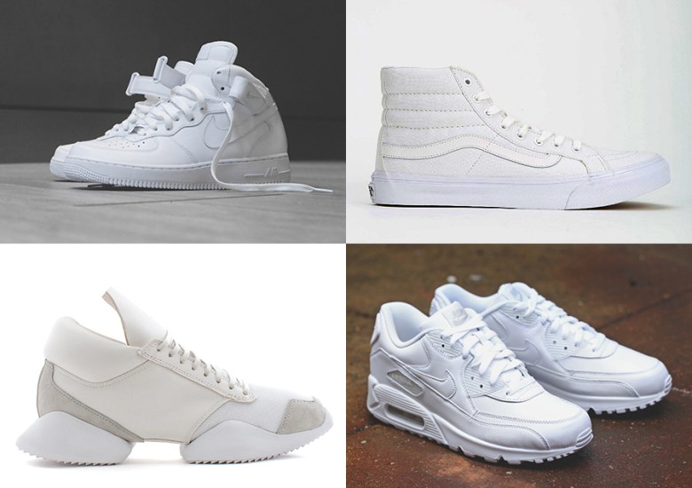 A Guide To White Sneakers For The Summer