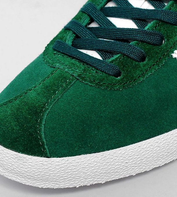 Adidas Gazelle Forest Green White 04