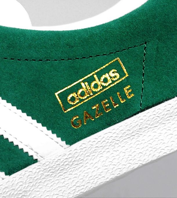 Adidas Gazelle Forest Green White 06