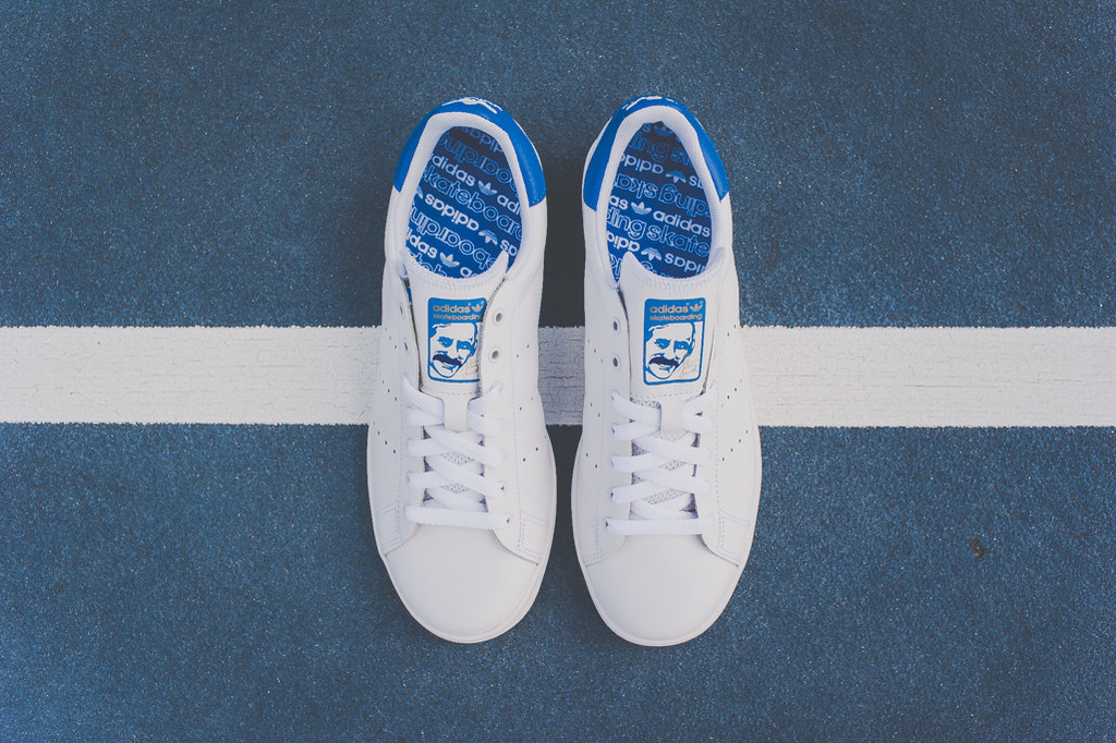 Adidas Stan Smith Vulc White Royal 03