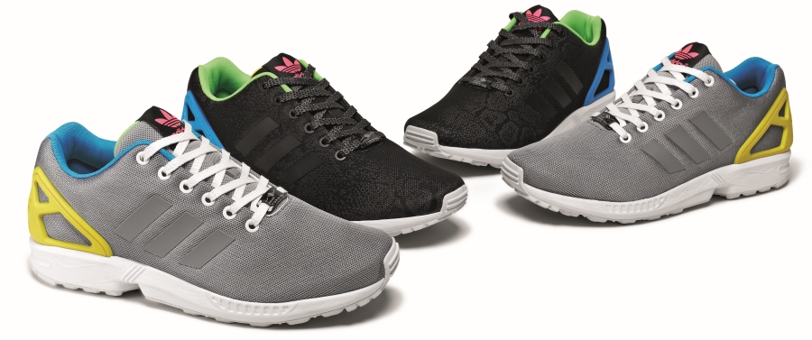 adidas zx flux reflective snake print