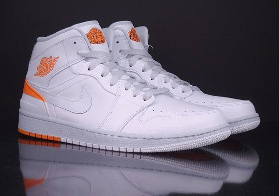 Air Jordan 1 Retro '86 - White - Kumquat - Pure Platinum