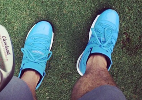 Keegan Bradley Shows Off Another Air Jordan 11 Golf Shoe