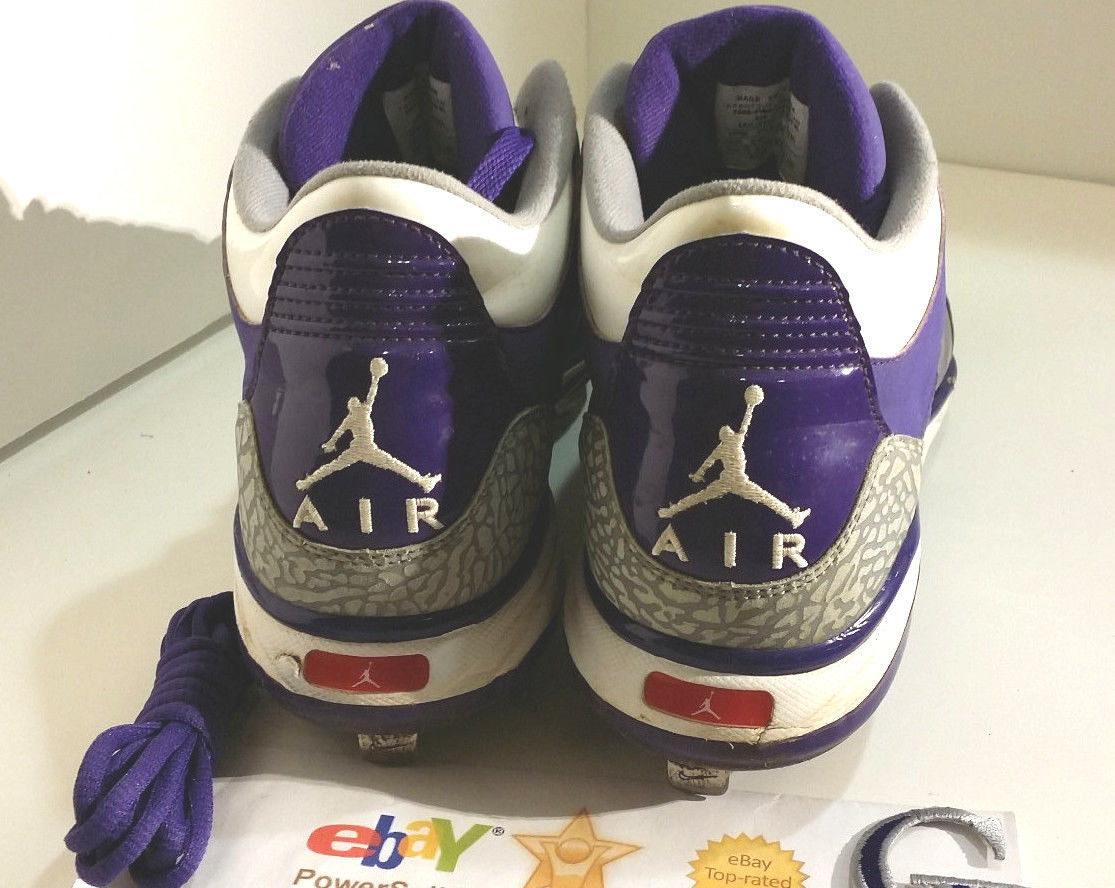 Air Jordan 3 Colorado Rockies Pe Cleats 04