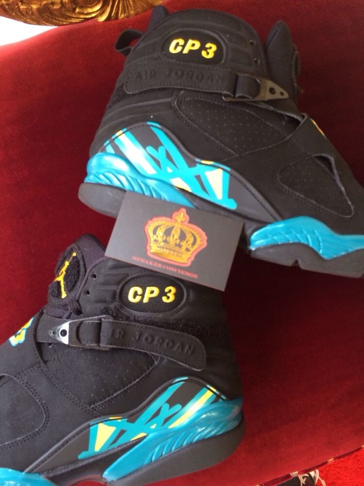 Air Jordan 8 Chris Paul Hornets Home 02