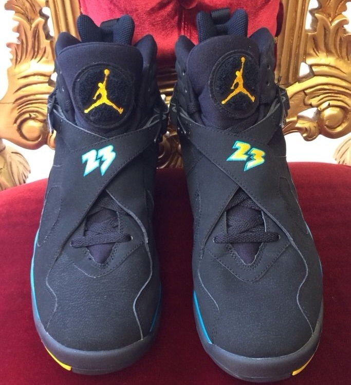 Air Jordan 8 Chris Paul Hornets Home 10