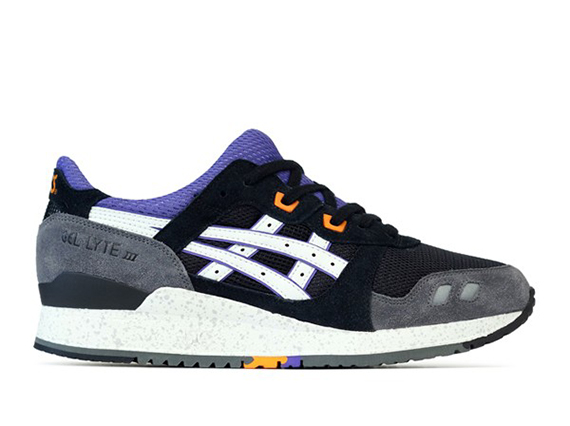 Asics Gel Lyte Iii Black Purple Orange 2