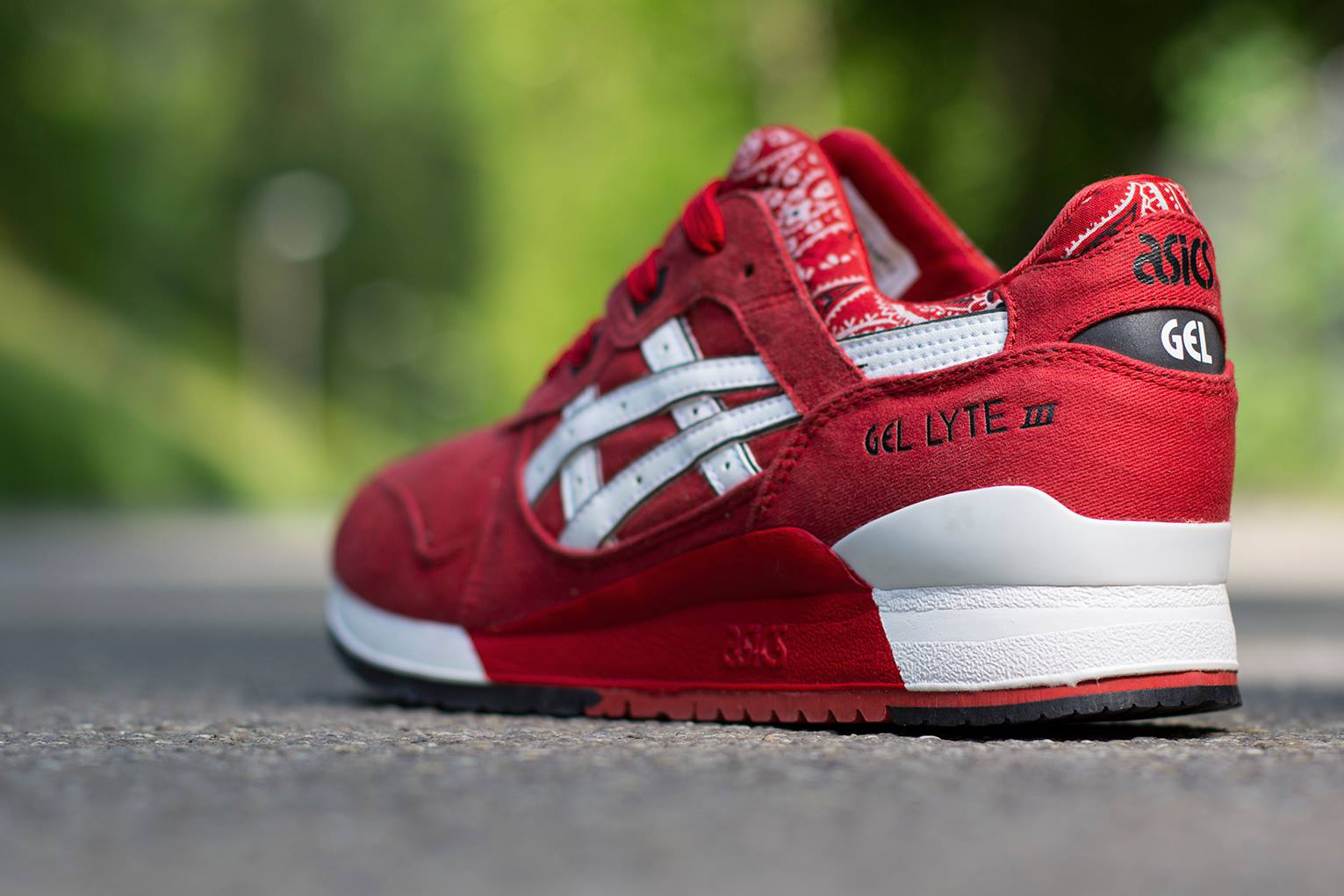Asics Gel Lyte Iii Red Bandana 03