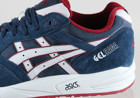 Asics Gel Saga – Navy – Red