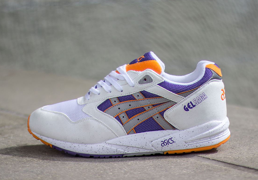 asics gel saga purple