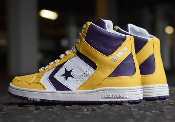 Converse Weapon "Lakers" Hyperstrike - SneakerNews.com