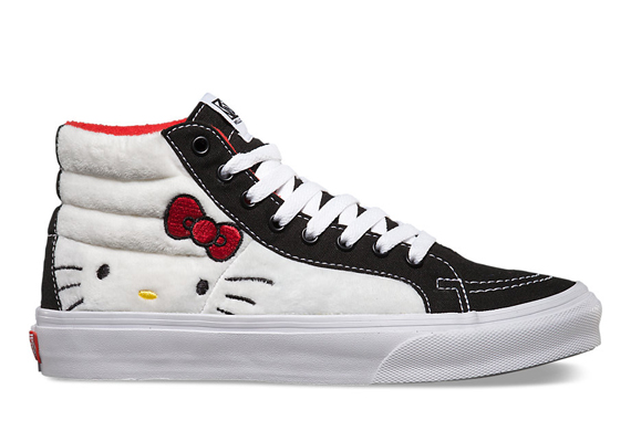 Vans Sk8-hi Zip Valentines Black Racing Red Toddlers Sneake