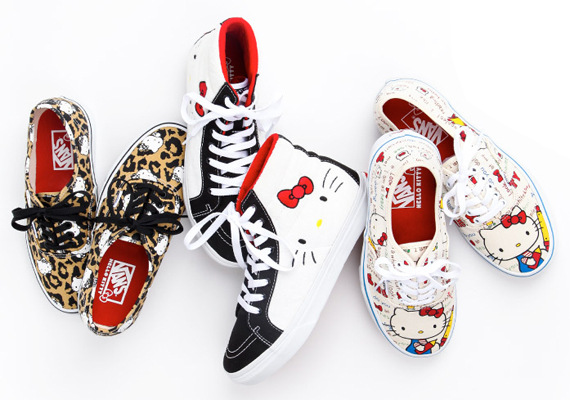 womens hello kitty vans