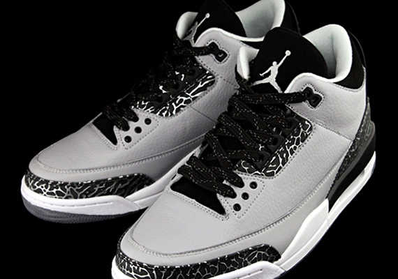 The Air Jordan 3 “Wolf Grey” With Clear Soles