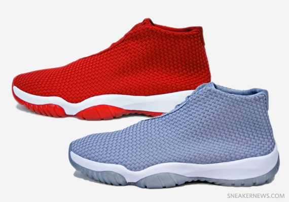 Jordan Future "Gym Red" and "Wolf Grey" - Release Date
