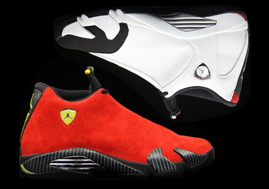 Air Jordan 14 “Black Toe” + “Ferrari”