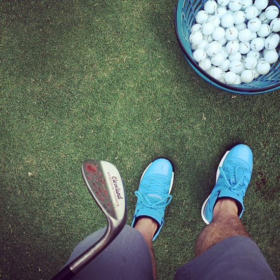 Keegan Bradley Air Jordan 11 Golf Shoe