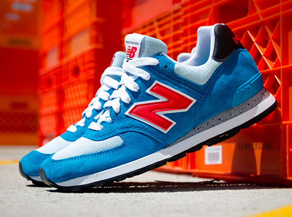 New Balance 574 Made in USA – Blue – Orange | Available