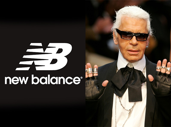 New Balance Suing Karl Lagerfeld for Sneaker Ripoff