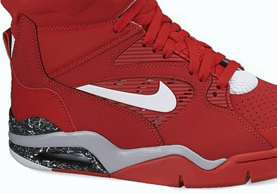 Nike Air Command Force Red Black White