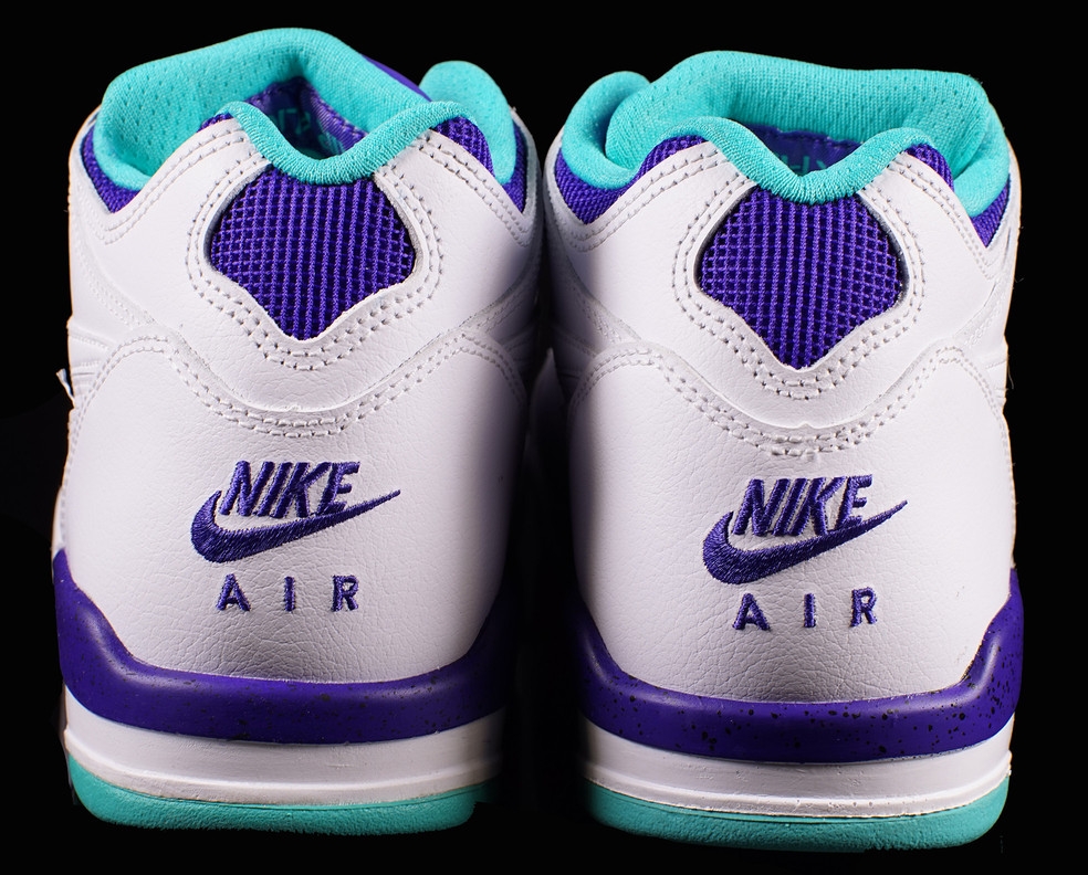 Nike Air Flight 89 White Dark Concord Grey 03