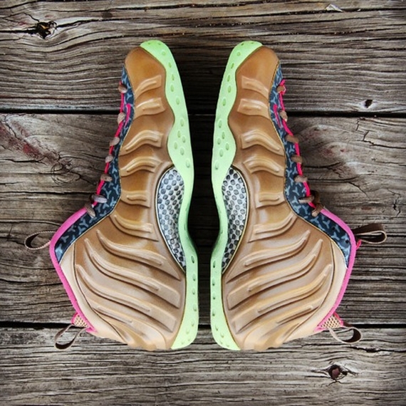 Nike Air Foamposite One Net Yeezy Customs by Gourmet Kickz