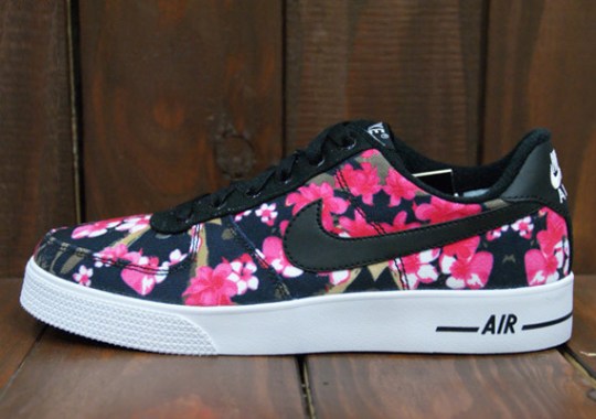 nike WHITE air force 1 ac gs floral