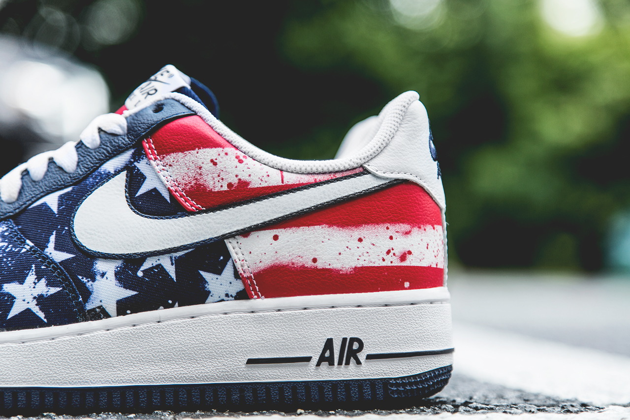 Nike Air Force 1 INDEPENDENCE DAY 独立記念 Nike Air Force 1 Low 'Independence Day White'. Nike SNKRS