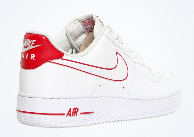 Nike Air Force 1 Low – White – Red