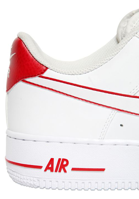 Nike Air Force 1 Low White Red Fall 2014 05