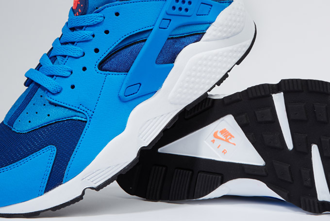 Nike Air Huarache Gym Blue Photo Blue Mango 06
