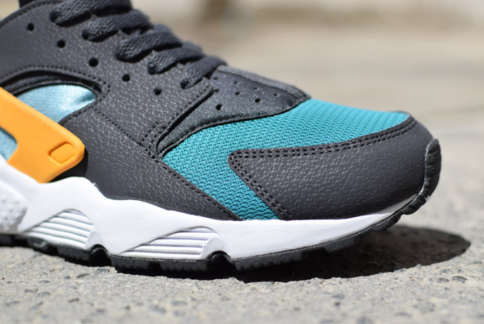 Nike Air Huarache Teal Orange 05