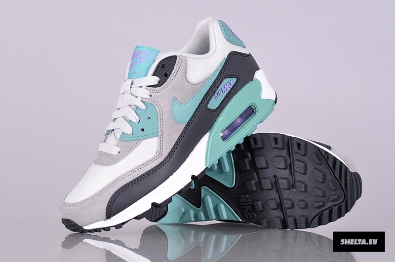 Nike Air Max 90 Light Base Grey Diffused Jade Atomic Volt 05