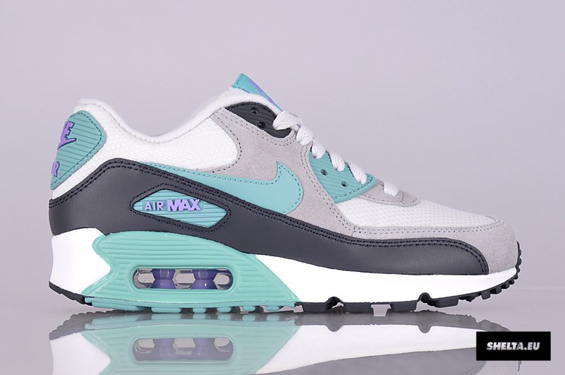 Nike Air Max 90 Light Base Grey Diffused Jade Atomic Volt 07
