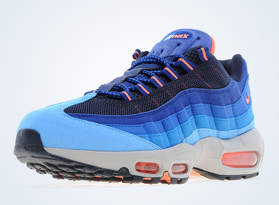 Nike Air Max 95 - Blue - Bright Mango