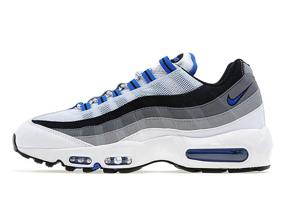 Nike Air Max 95 White Hyper Cobalt Pure Platinum 2