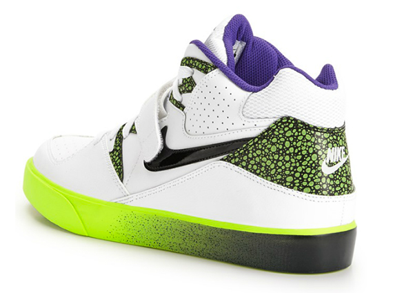 Nike Auto Force 180 White Green Purple 1