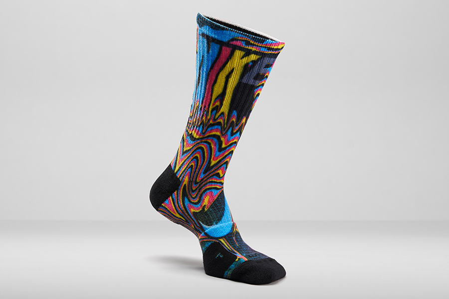 Nike Elite Digital Ink Print Sock 2