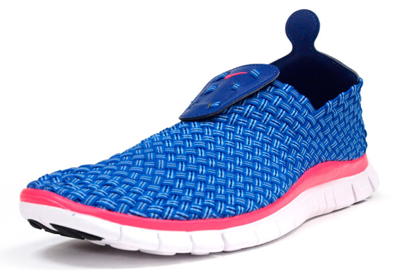 Nike Free Woven 4 Blue Pink 01