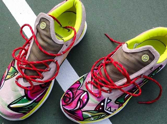 Nike KD 6 Elite Fragment Design "De Lano" Customs for Kevin Durant