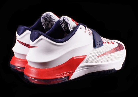 nike kd 7 red white blue