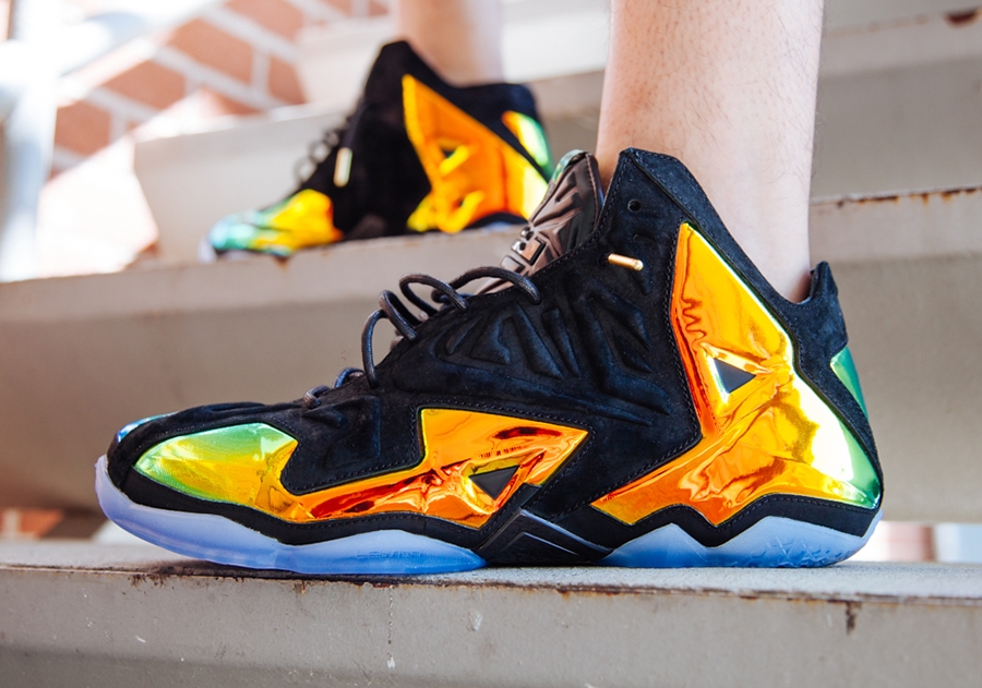 An On-Feet Look at the Nike LeBron 11 EXT "Crown Jewel"