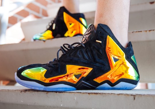An On-Feet Look at the Nike LeBron 11 EXT “Crown Jewel”