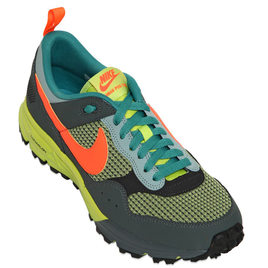 Nike Lunar Pegasus Trail Green Orange Volt 02