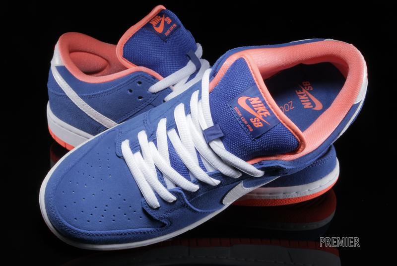 Nike Sb Dunk Low Game Royal White Bright Mango 06