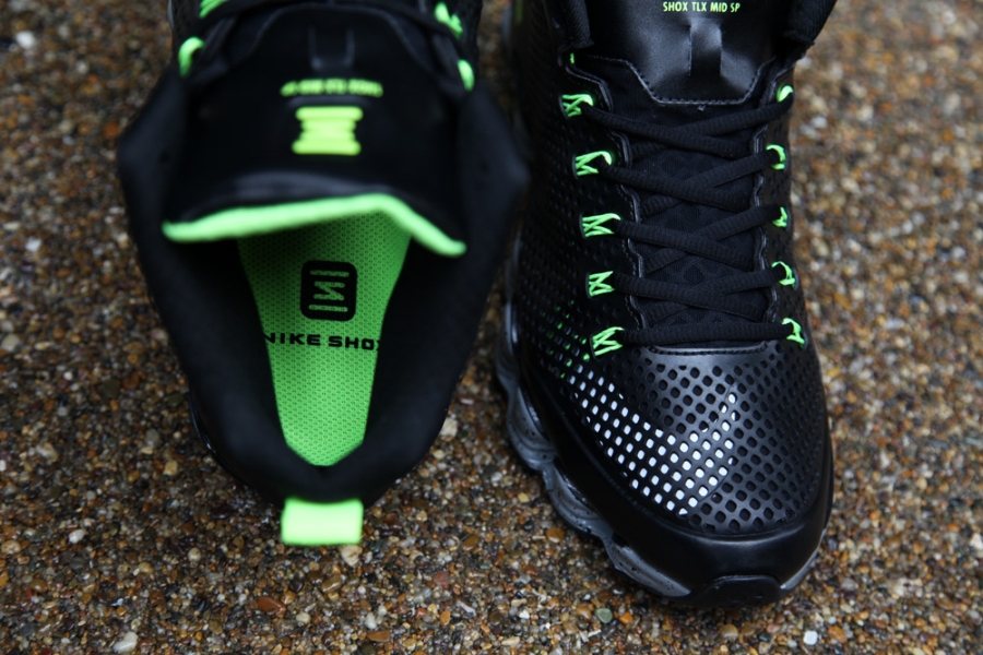 Nike Shox TLX Mid SP Black Volt - SneakerNews.com