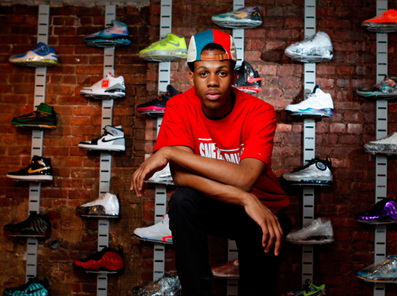 A Teenager Opens A Sneaker Pawn Shop in Harlem
