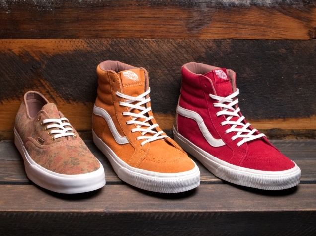 Vans California Collection "Floral Suede" Pack