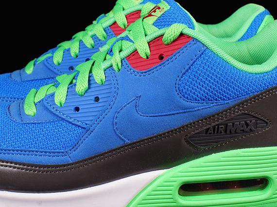 Nike Air Max 90 Essential – Photo Blue – Poison Green