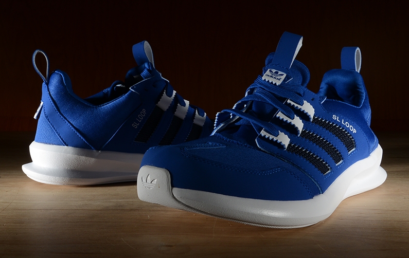 Adidas Originals Sl Loop Blue White 05